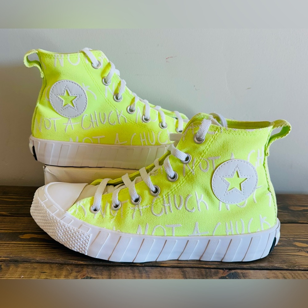 Converse Not A Chuck All Star Hi Top Shoe Volt A03146C Women’s 6